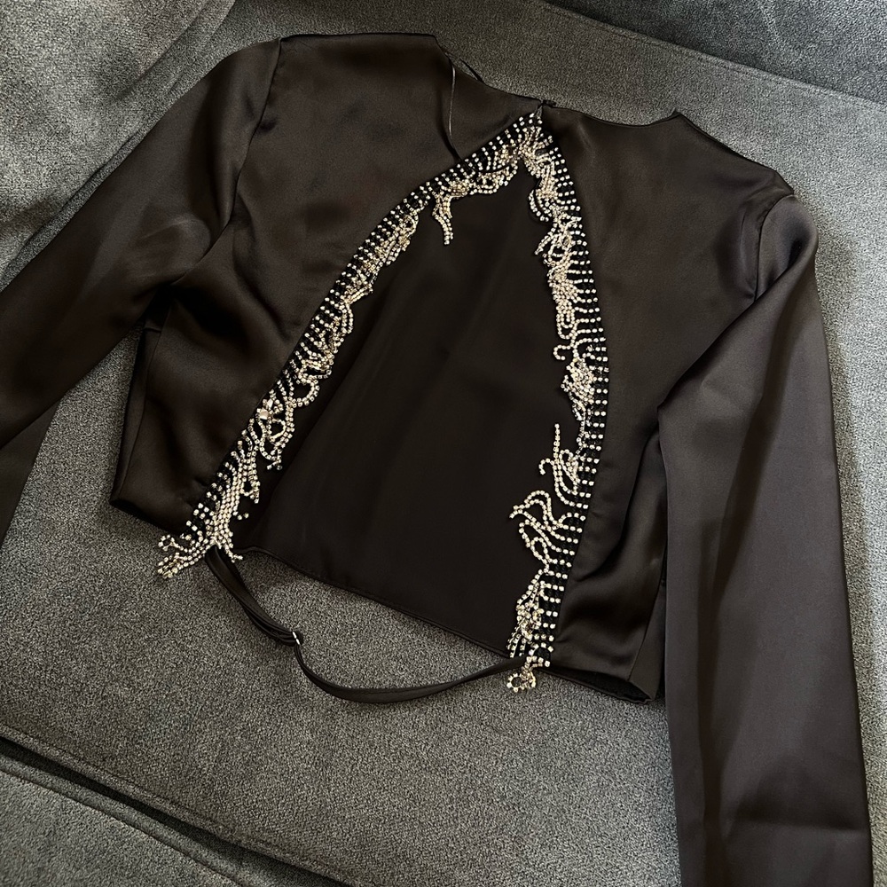 Zara / Satin Top / xs